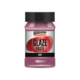 Mázpaszta színjátszó rubint 100ml | Pentart