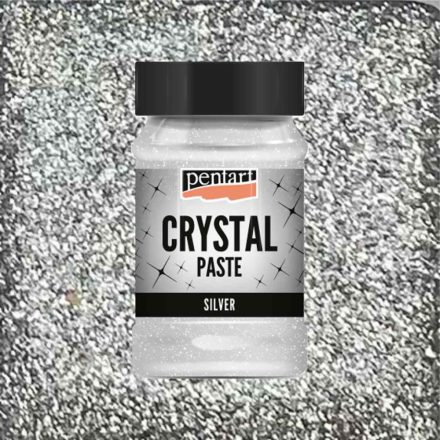 Kristálypaszta ezüst 100ml | Pentart
