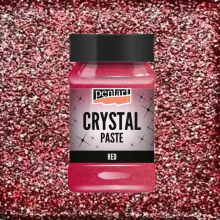Kristálypaszta piros 100ml | Pentart