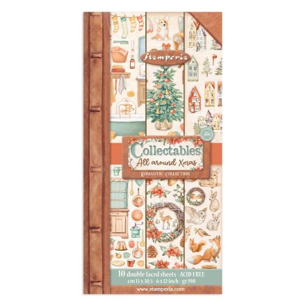 Collectables 10 lap 15x30,5 (6”x12”) - All Around Christmas