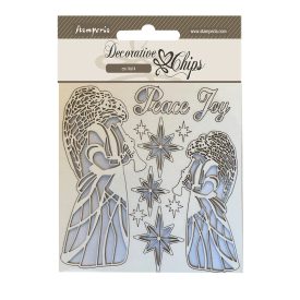 Chipboard cm 14x14 - Angels Chipboard cm 14x14 - Angels