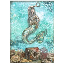 A4 rizspapír csom. - Songs of the Sea mermaid