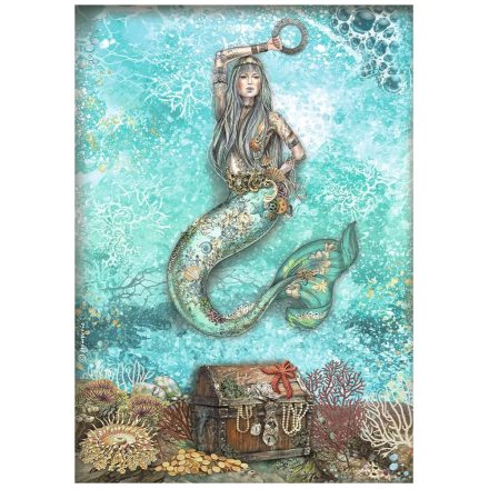 A4 rizspapír csom. - Songs of the Sea mermaid