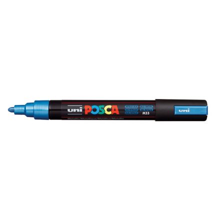 Posca Uni filctoll PC-5M 2,5 mm - metál kék