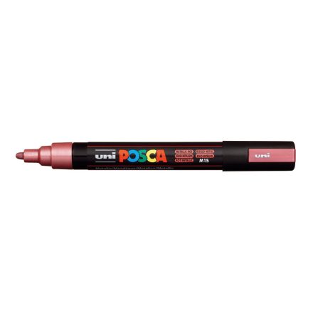 Posca Uni filctoll PC-5M 2,5 mm - metál piros