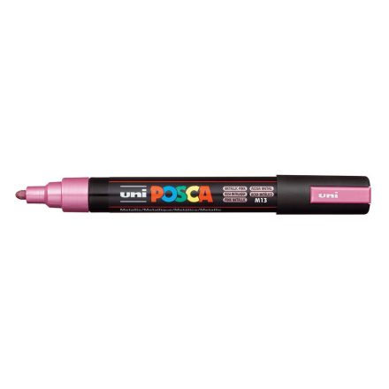 Posca Uni filctoll PC-5M 2,5 mm - metál rózsaszín