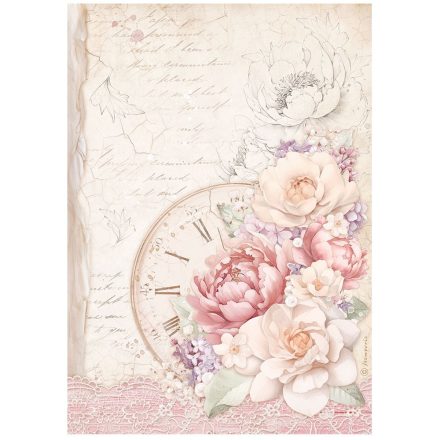 A4 rizspapír csom. - Romance Forever clock