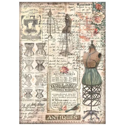 A4 rizspapír csom.- - Brocante Antiques mannequin