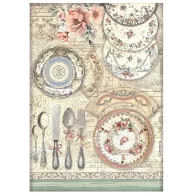 A4 rizspapír csom.- - Brocante Antiques ceramic plates