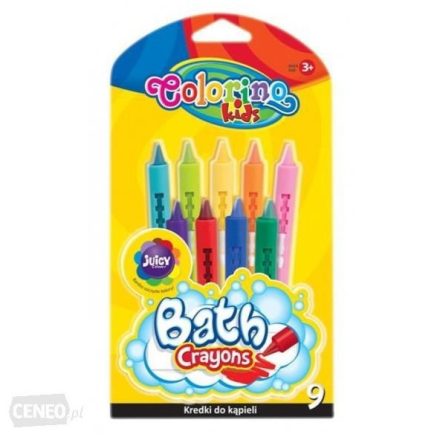 Colorino 9db-os fürdőkréta készlet
