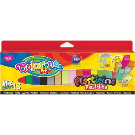 Colorino  18db-os színes MIX gyurmakészlet