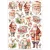 A4 rizspapír csom. - Classic Christmas Santa Claus