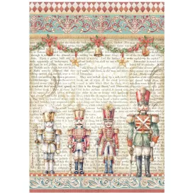 A4 rizspapír csom. - The Nutcracker soldiers