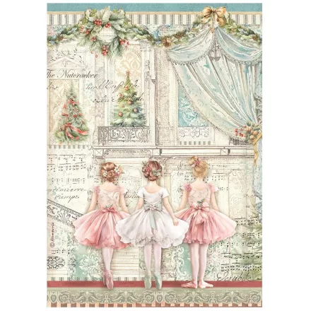 A4 rizspapír csom. - The Nutcracker ballet