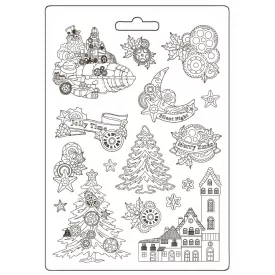   Lágy PVC öntőforma A4 - Gear up for Christmas trees and elements