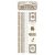 Rub-on cm 10,16x21,6 - Old Lace stripes