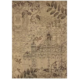 A4 rizspapír csom. - Old Lace gate