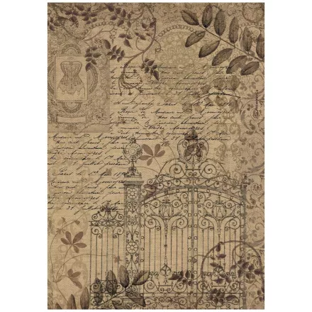 A4 rizspapír csom. - Old Lace gate