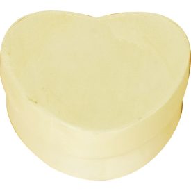 Fa doboz háncs szív 6cm x 5,5cm x 4cm Fa doboz háncs szív 6cm x 5,5cm x 4cm