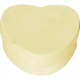 Fa doboz háncs szív 6cm x 5,5cm x 4cm
