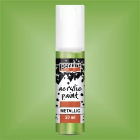 Metál akrilfesték VILÁGOSZÖLD  20ml | Pentart