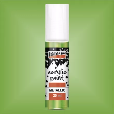 Metál akrilfesték VILÁGOSZÖLD  20ml | Pentart