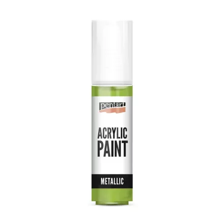 Metál akrilfesték VILÁGOSZÖLD  20ml | Pentart