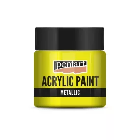 Metál akrilfesték SÁRGA  50ml | Pentart