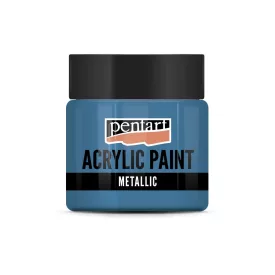 Metál akrilfesték VILÁGOSKÉK  50ml | Pentart