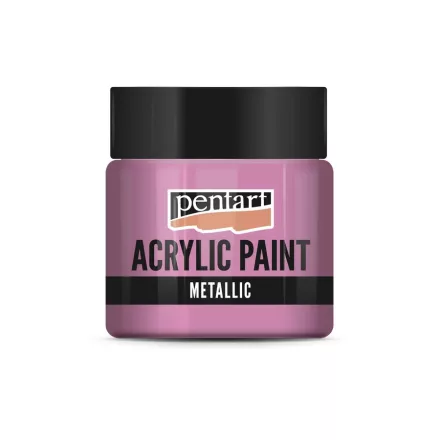 Metál akrilfesték VILÁGOSLILA  50ml | Pentart
