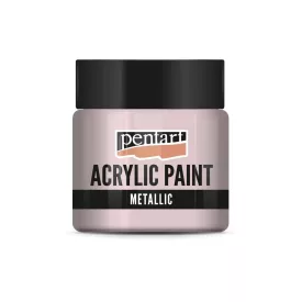 Metál akrilfesték RÓZSASZÍN  50ml | Pentart