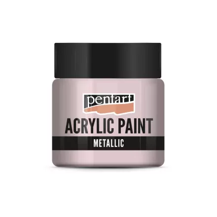 Metál akrilfesték RÓZSASZÍN  50ml | Pentart