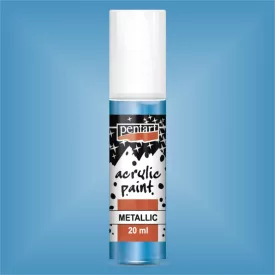 Metál akrilfesték KÉK  20ml | Pentart