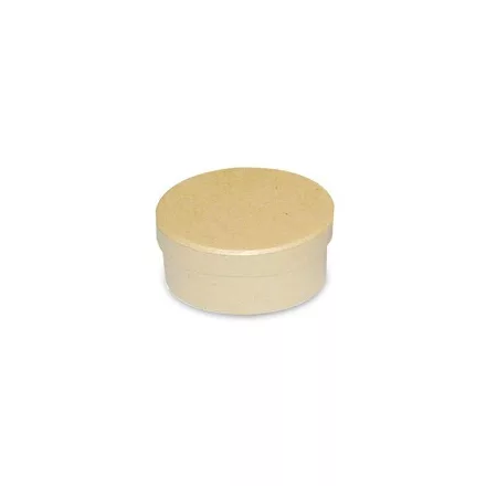Papír doboz ovális 12,5cm x 8,5cm x 6,5cm