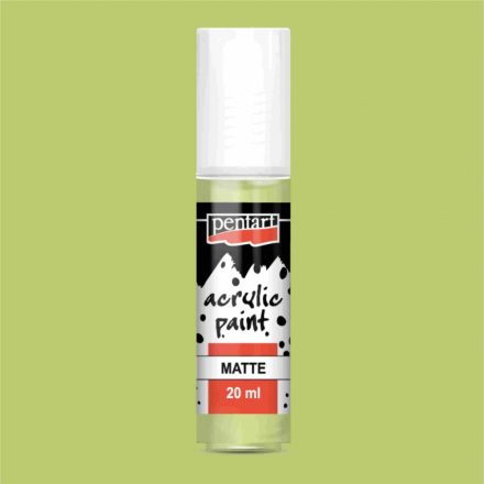 Matt akrilfesték - LIMEZÖLD 20ml | Pentart