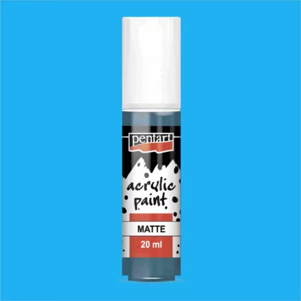 Matt akrilfesték - VILÁGOSKÉK 20ml | Pentart