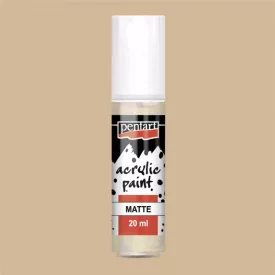 Matt akrilfesték - BÉZS 20ml | Pentart
