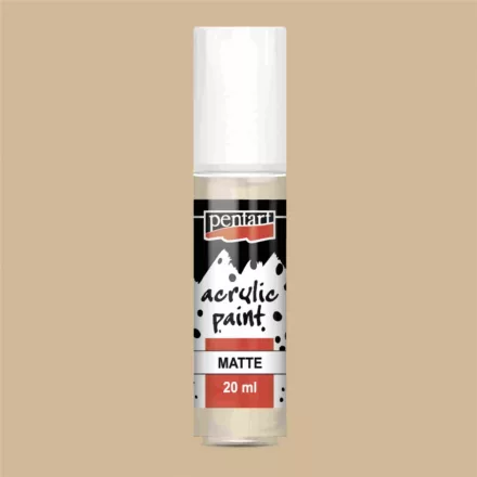 Matt akrilfesték - BÉZS 20ml | Pentart