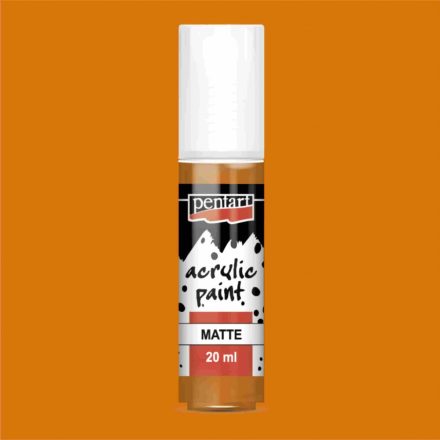 Matt akrilfesték - NARANCS 20ml | Pentart