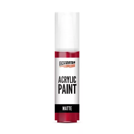Matt akrilfesték - PIROS 20ml | Pentart