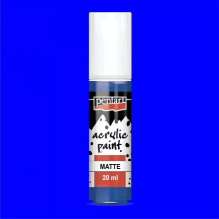 Matt akrilfesték - KÉK 20ml | Pentart