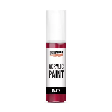 Matt akrilfesték - KÁRMINPIROS 20ml | Pentart