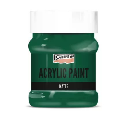 Matt akrilfesték - FENYŐZÖLD 230ml | Pentart