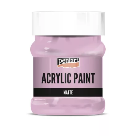 Matt akrilfesték - RÓZSASZÍN 230ml | Pentart