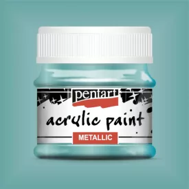 Metál akrilfesték TÜRKIZ  50ml | Pentart