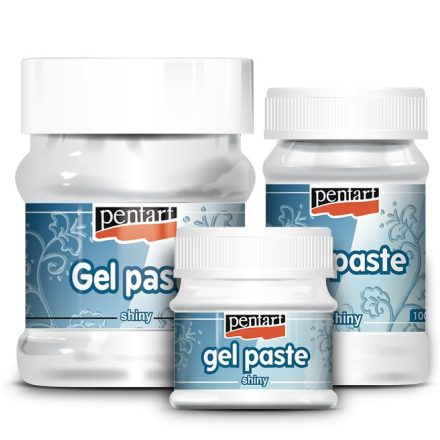 Gélpaszta fényes átlátszó  20ml | Pentart