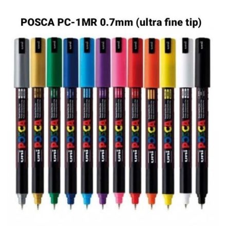 Posca Uni filctoll PC-1MR 0,7 mm több színben