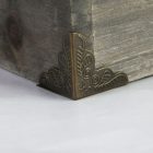 Fém sarokvédő 2,6cm x 2,6cm