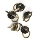 Fém fogantyú 1,9cm x 1,9cm 5db/csomag