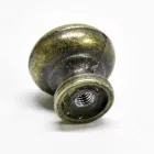 Fém bútorgomb 1,75cm x 1,85cm